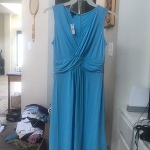 Blue Talbots dress
